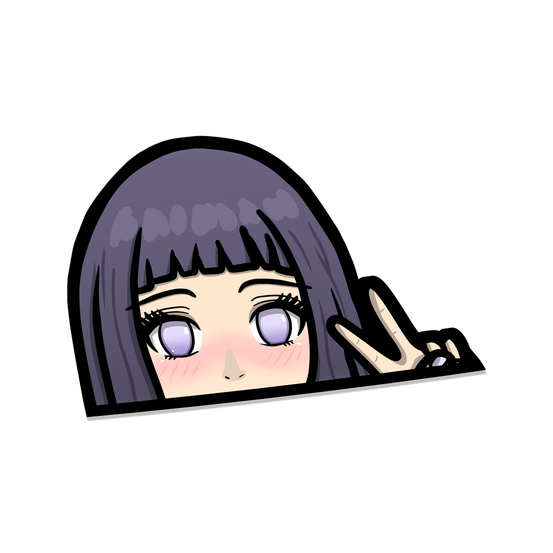 Pegatina Hinata Peeker