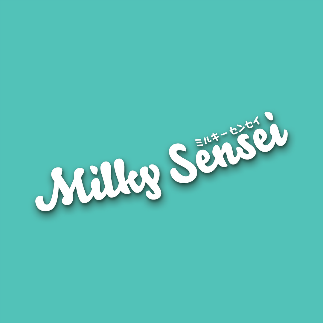 Milky Sensei Cursive Banner